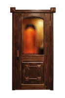 Дверь "Светлица" из массива сосны "под старину"